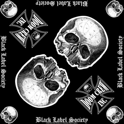 Black Label Society - Doom Crew Bandana (UK Import)