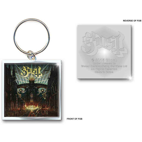 Ghost - Meliora Metal Logo Keychain (UK Import)