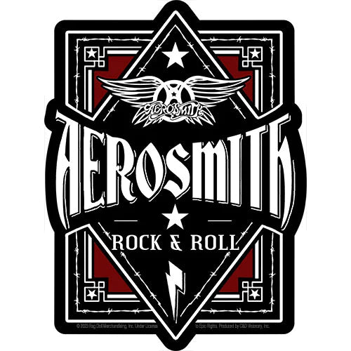 Aerosmith Crazy 2 Album Cover Sticker