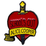 Alice Cooper - School's Out Logo - Lapel Pin Badge
