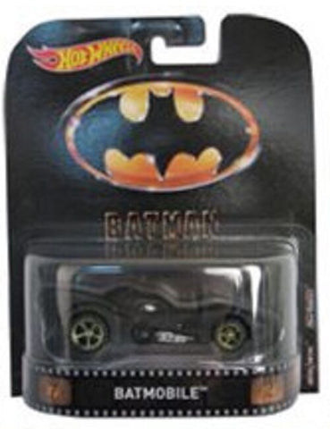 Batman - Batmobile- Die-cast Vehicle-Hot Wheels Retro