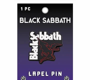 Black Sabbath - Angel Logo - Lapel Pin Badge