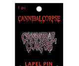 Cannibal Corpse - Red Logo - Lapel Pin Badge