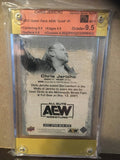 Chris Jericho-2022 Upper Deck AEW *GOLD*-#1-Graded Card-9.5-MT+-USS_1230584