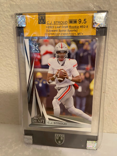 C.J. Stroud-2023 Leaf Draft Rookie-#8-Texans-Graded Card-9.5-MT+-USS_1 Rock Merch Universe C.J. Stroud-2023 Leaf Draft Rookie-#8-Texans-Graded Card-9.5-MT+-USS_1 Rock Merch Universe