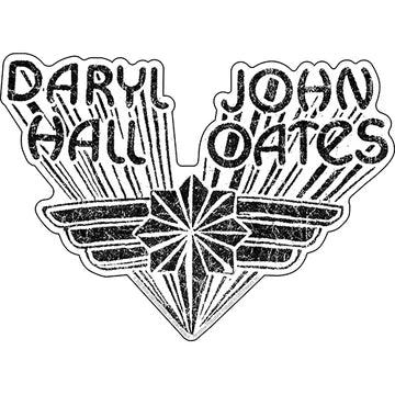 Hall & Oates-Sticker-Logo-Wings-Collector's-Licensed New