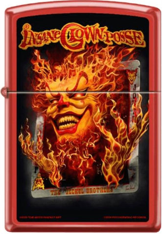 Insane Clown Posse - Jeckel Brothers - Red Matte - Zippo Lighter