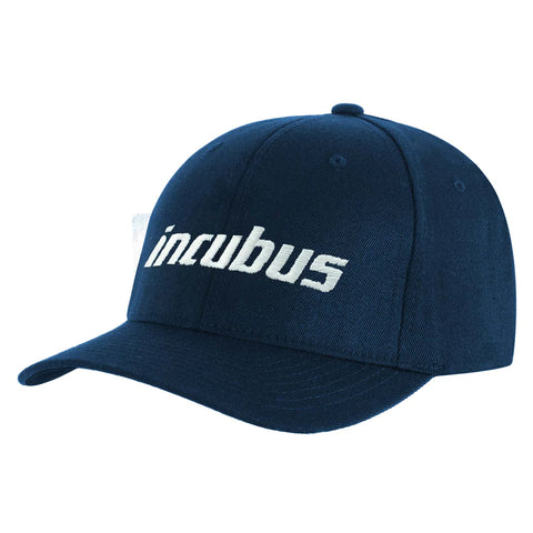 Incubus - Logo Navy White Logo Baseball Cap