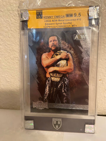 Kenny Omega-2022 AEW Metal Universe-#16-Graded Card-9.5-MT+-USS_1230920