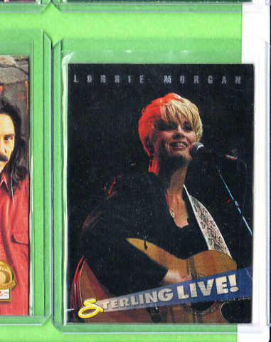 Lorrie Morgan-Trading Card-1993 Sterling Country Gold-#33-Licensed-NMMT