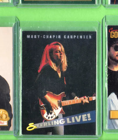 Mary-Chapin Carpenter-Trading Card-1993 Sterling Country Gold-#87-Licensed-NMMT