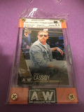 Orange Cassidy-2021 Upp Deck AEW Gold Rookie-#40-Graded Card-9.5-MT+-USS_1230742