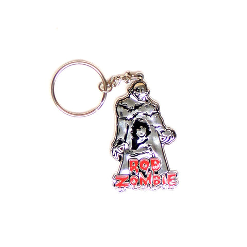 Rob Zombie - Logo Metal Keychain