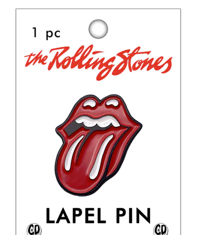 Rolling Stones - Red Tongue - Lapel Pin Badge