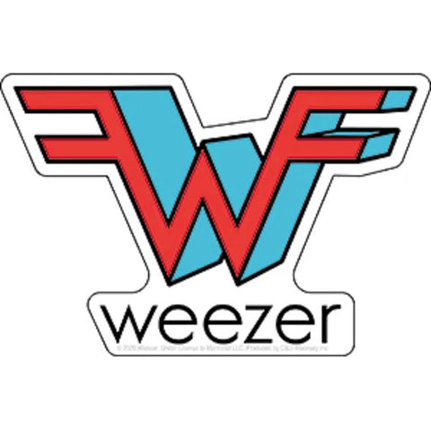 Weezer - W Logo - Sticker