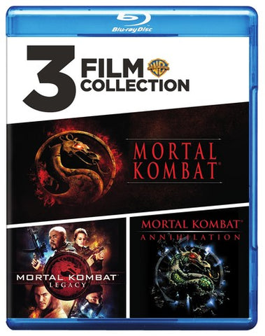 Mortal Kombat Movie Collection - Mortal Kombat / MK 2 / MK: Legacy - Blu-ray