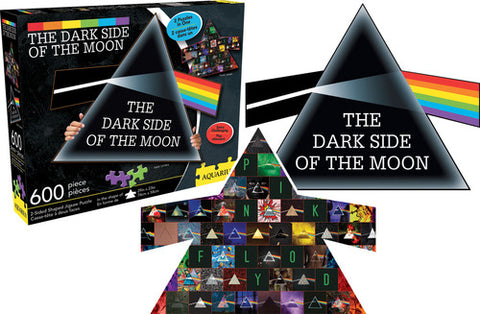 Pink Floyd - Dark Side Of The Moon - 2-Sided Shaped - 600pc - Boxed - Puzzle