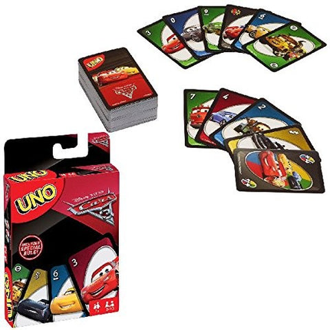 Cars 3 - UNO - Mattel - Card Game