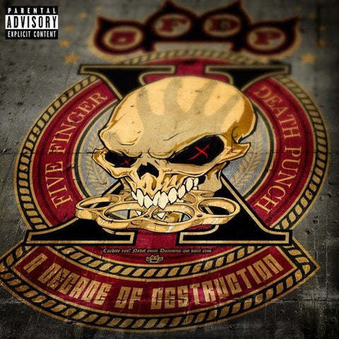 Five Finger Death Punch - Decade Of Destruction [Explicit] Greatest Hits (CD Or Vinyl LP Album)