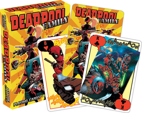 Deadpool - Family - Deck Of Playing Cards