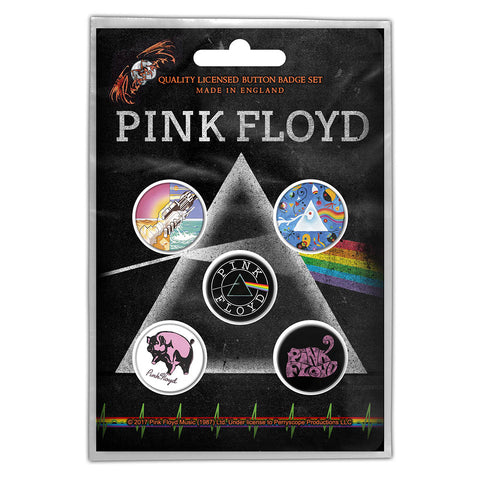 Pink Floyd - Prism - Button Badge Set - UK Import