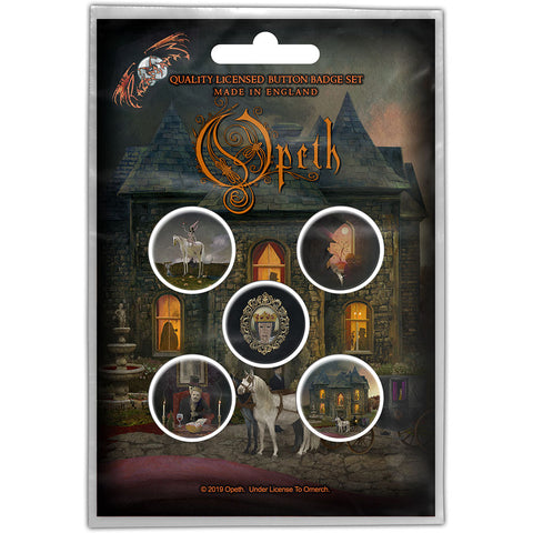 Opeth - In Caude Venenum - Button Badge Set - UK Import