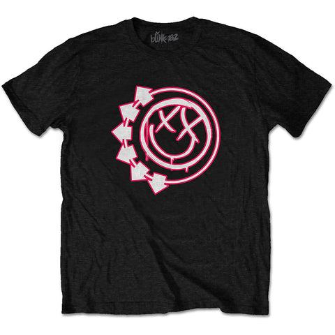 Blink-182 - Six Arrow Smiley T-Shirt (UK Import)