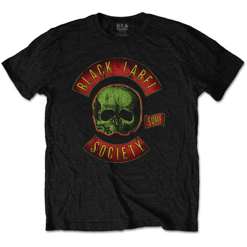 Black Label Society - Green Skull - T-Shirt (UK Import)