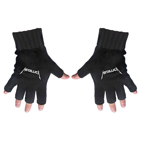 Metallica - Logo - Fingerless Gloves (UK Import)