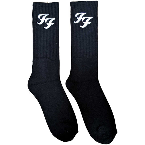 Foo Fighters - White FF Ankle - Socks (UK Import)