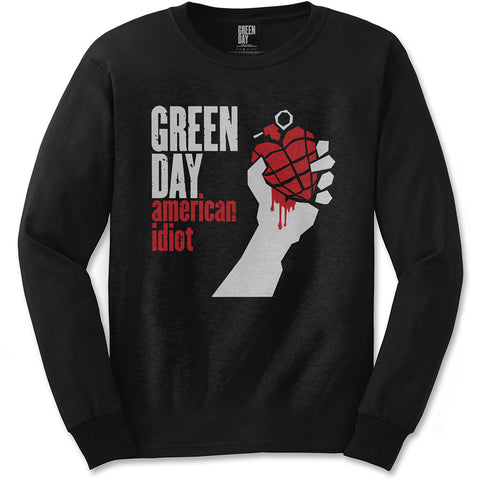 Green Day - American Idiot Longsleeve Tee (UK Import)