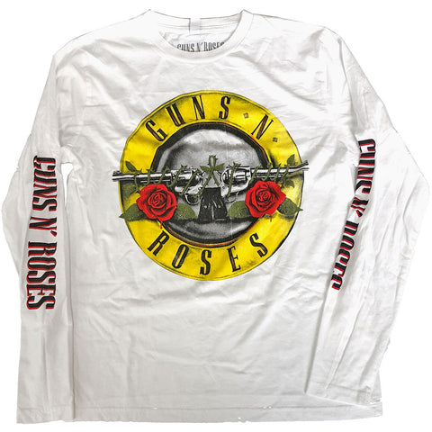 Guns N Roses - Classic Logo - Longsleeve Tee (UK Import)