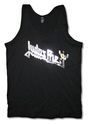 Judas Priest - Foil Logo Juniors Girly Tank Top