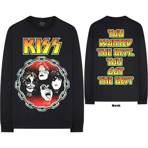 KISS - You Wanted The Best - Longsleeve Tee (UK Import)
