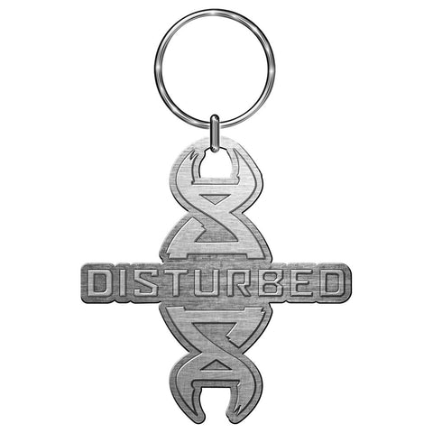Disturbed - Evolution Logo Metal Keychain (UK Import)