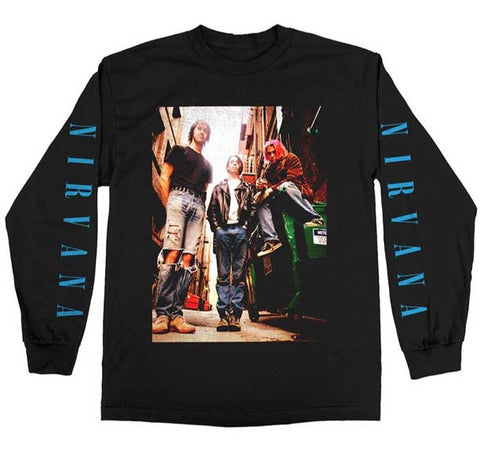 Nirvana - Group Alley Longsleeve Shirt
