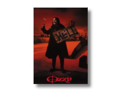 Ozzy Osbourne - Hitch Hiker Post Card