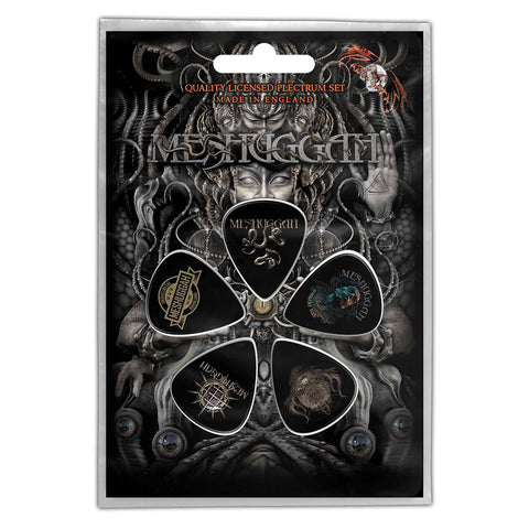 Meshuggah - Guitar Pick Set - 5 Picks - UK Import - Licensed New In Pack