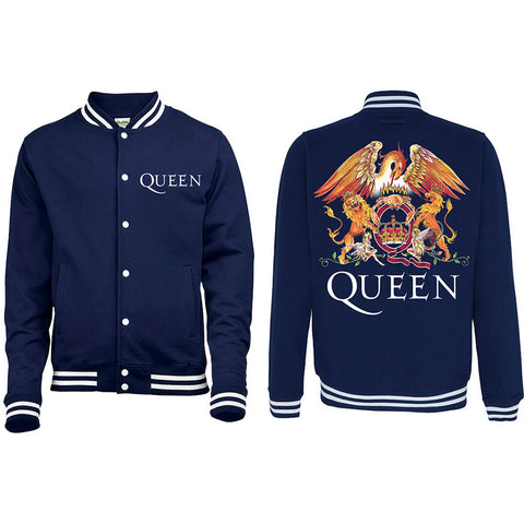Queen - Crest Varsity Jacket (UK Import)