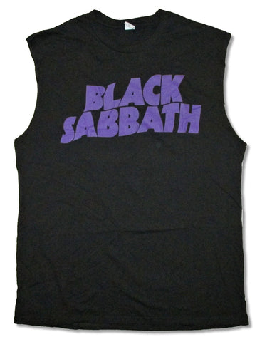 Black Sabbath - Purple Logo Sleeveless Tee