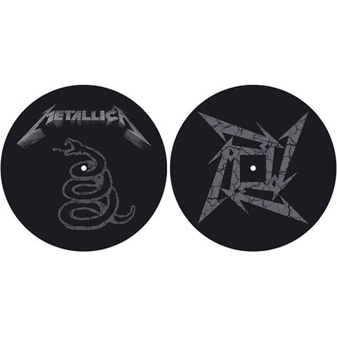 Metallica - Black Album DJ Turntable Slipmat Set (UK Import)