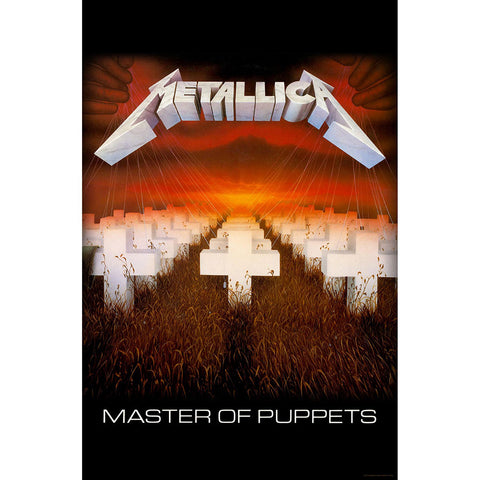 Metallica - Master Of Puppets - Textile Poster Flag (UK Import)