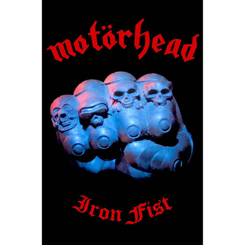 Motorhead - Iron Fist - Flag - Textile Poster Flag (UK Import)
