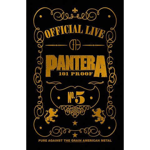 Pantera - 101 Proof - Textile Poster Flag (UK Import)
