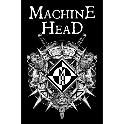 Machine Head - Crest - Textile Poster Flag (UK Import)