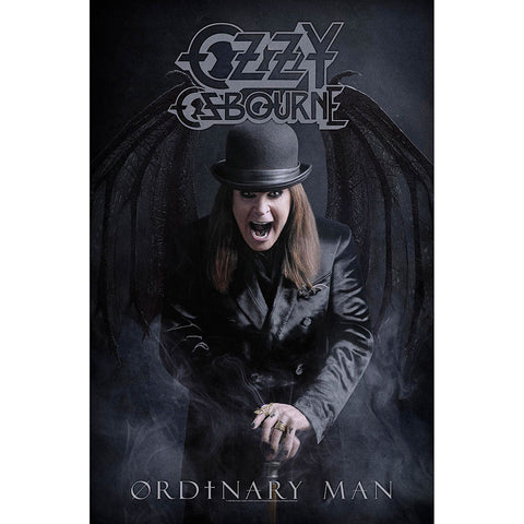 Ozzy Osbourne - Ordinary Man - Textile Poster Flag (UK Import)