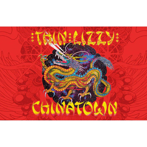 Thin Lizzy - Chinatown - Textile Poster Flag (UK Import)