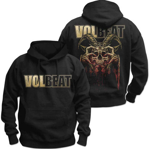 Volbeat - Bleeding Crown Skull - Pullover Hoodie (UK Import)