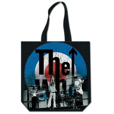 The Who - Target With Zip Top Cotton Tote Bag (UK Import)