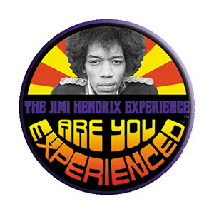 Jimi Hendrix - Experience Circle - Pinback Button (Pack Of 2)